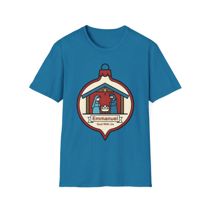 Emmanuel God With Us Christmas T-Shirt