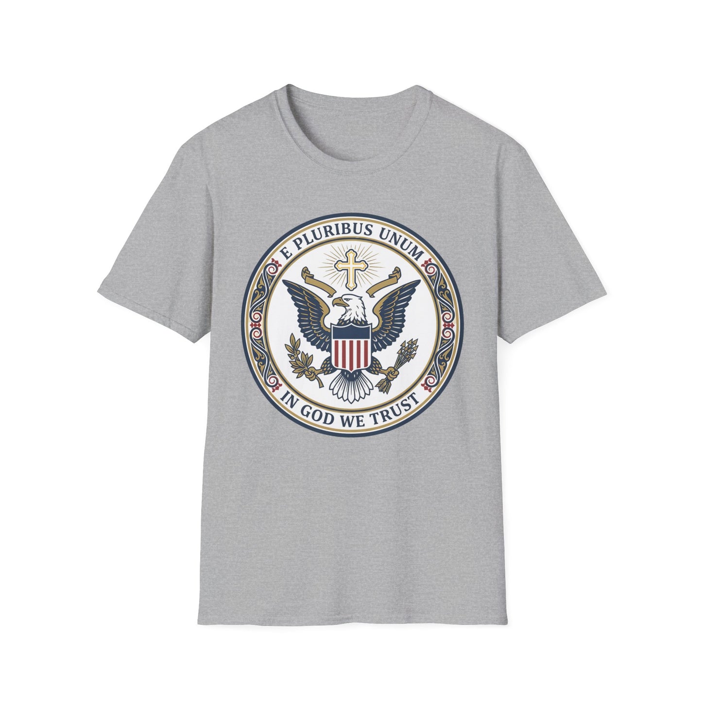 Patriotic Presidential Seal T-Shirt • E Pluribus Unum • In God We Trust