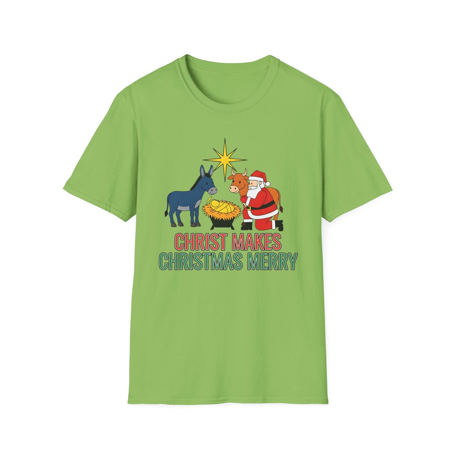 A089 - Christ Makes Christmas Merry T-Shirt