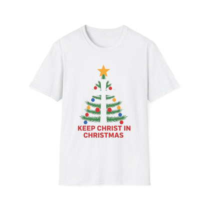 Keep Christ in Christmas Unisex Christian Christmas T-Shirt