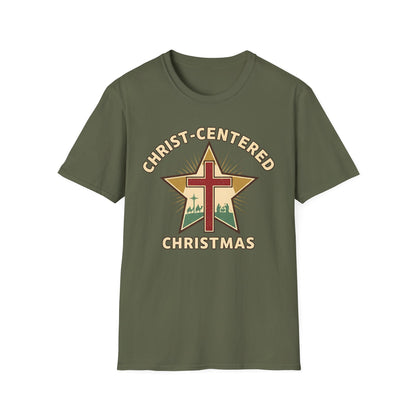 A079 - Christ-Centered Christmas T-Shirt