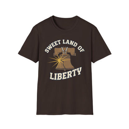 Liberty Bell 'Sweet Land of Liberty' Patriotic T-Shirt