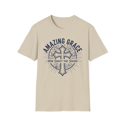 Amazing Grace Unisex Softstyle Christian T-Shirt