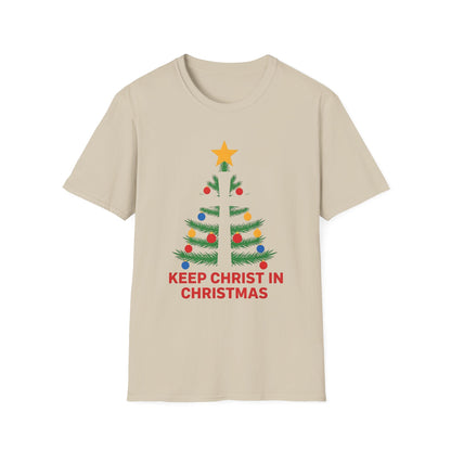 Keep Christ in Christmas Unisex Christian Christmas T-Shirt