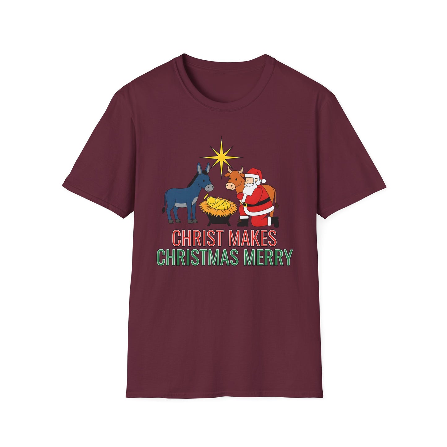 A089 - Christ Makes Christmas Merry T-Shirt