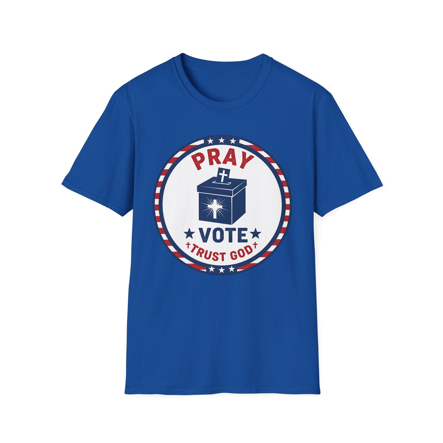 Pray Vote Trust God Patriotic Christian T-Shirt
