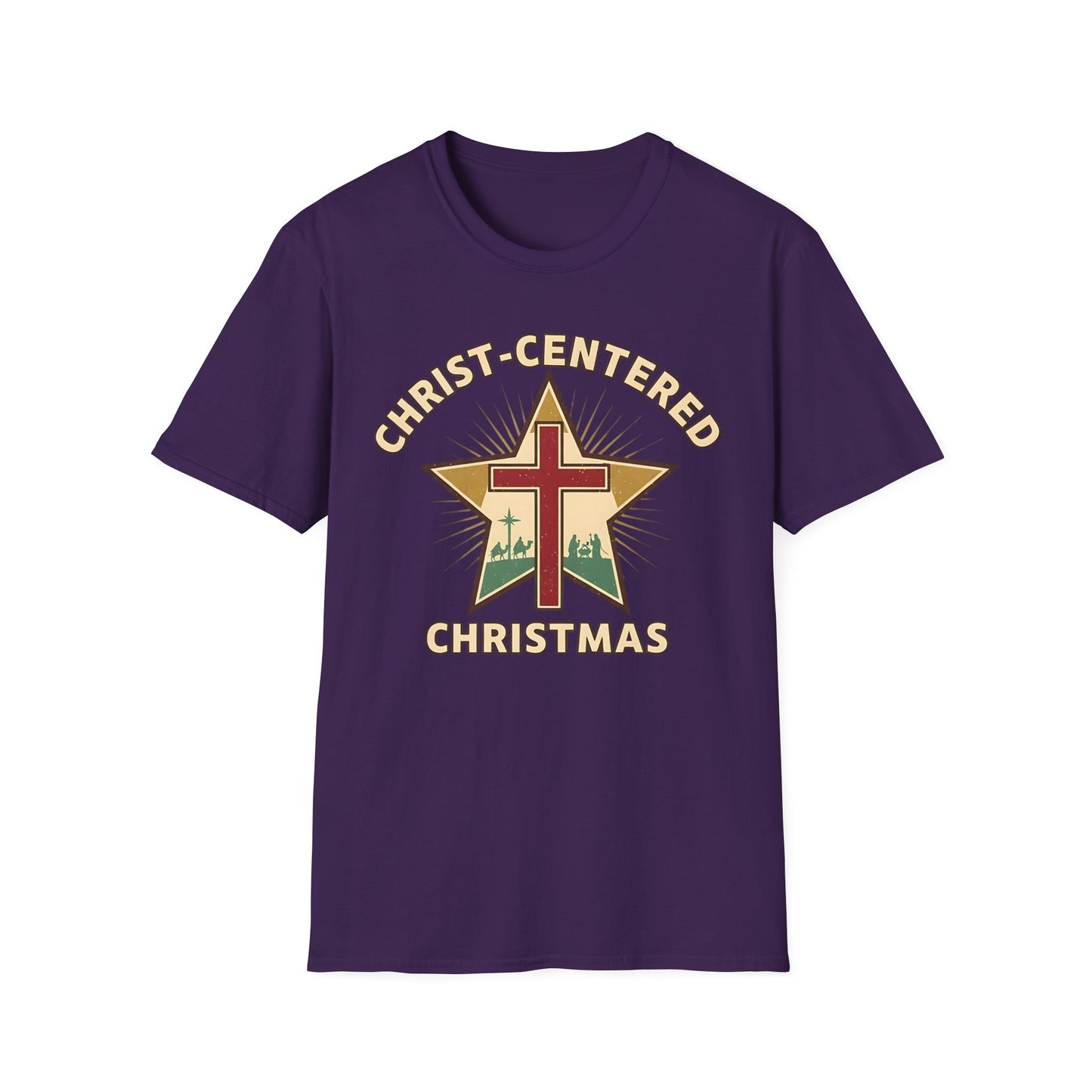 A079 - Christ-Centered Christmas T-Shirt