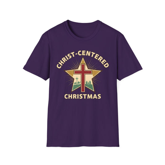 A079 - Christ-Centered Christmas T-Shirt
