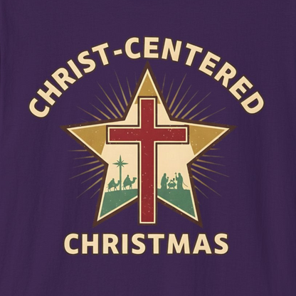 A079 - Christ-Centered Christmas T-Shirt