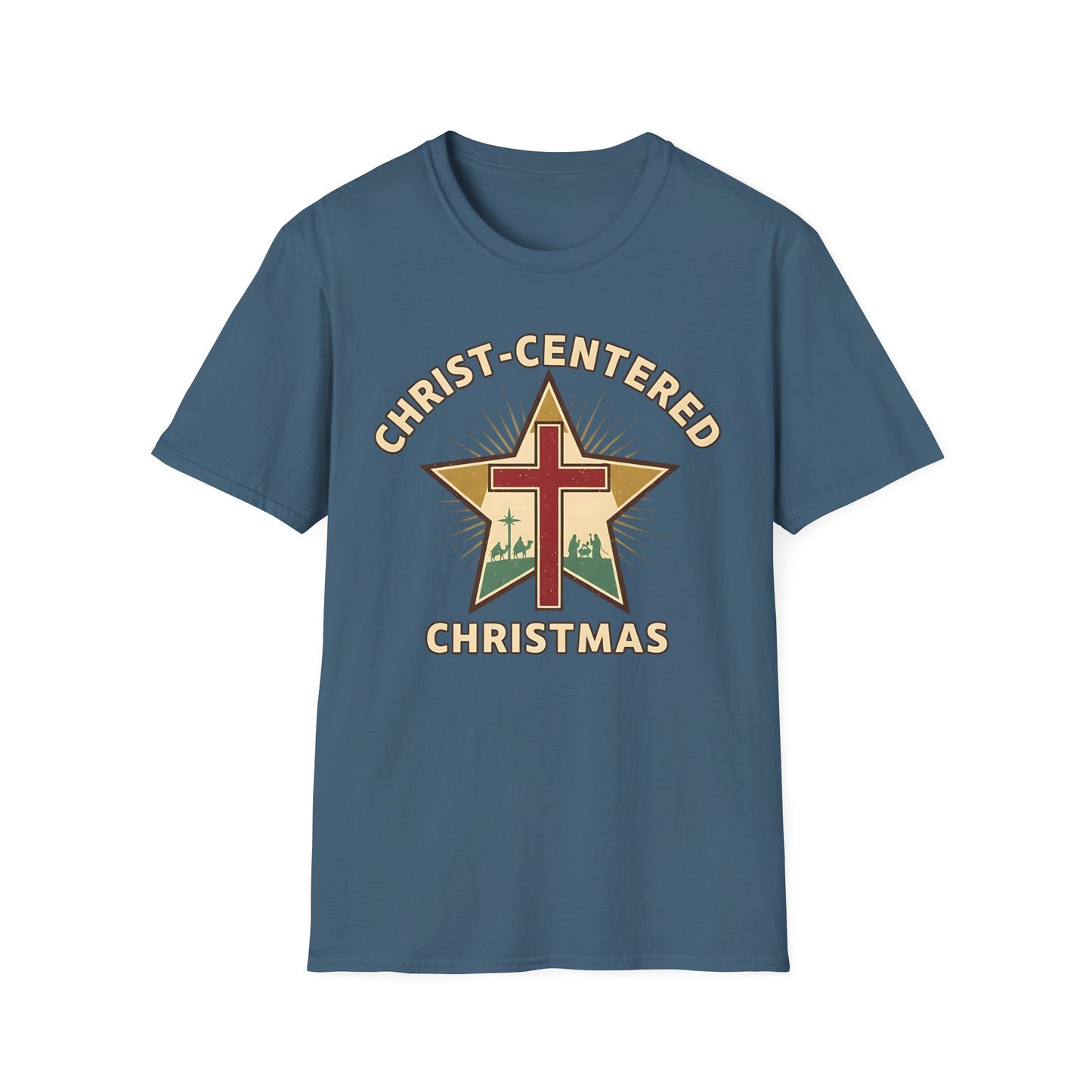 A079 - Christ-Centered Christmas T-Shirt