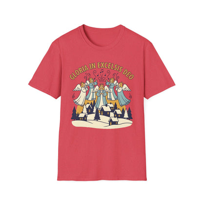A078 - Gloria in Excelsis Deo Christmas T-Shirt