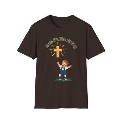 Childlike Faith Unisex Christian T-Shirt
