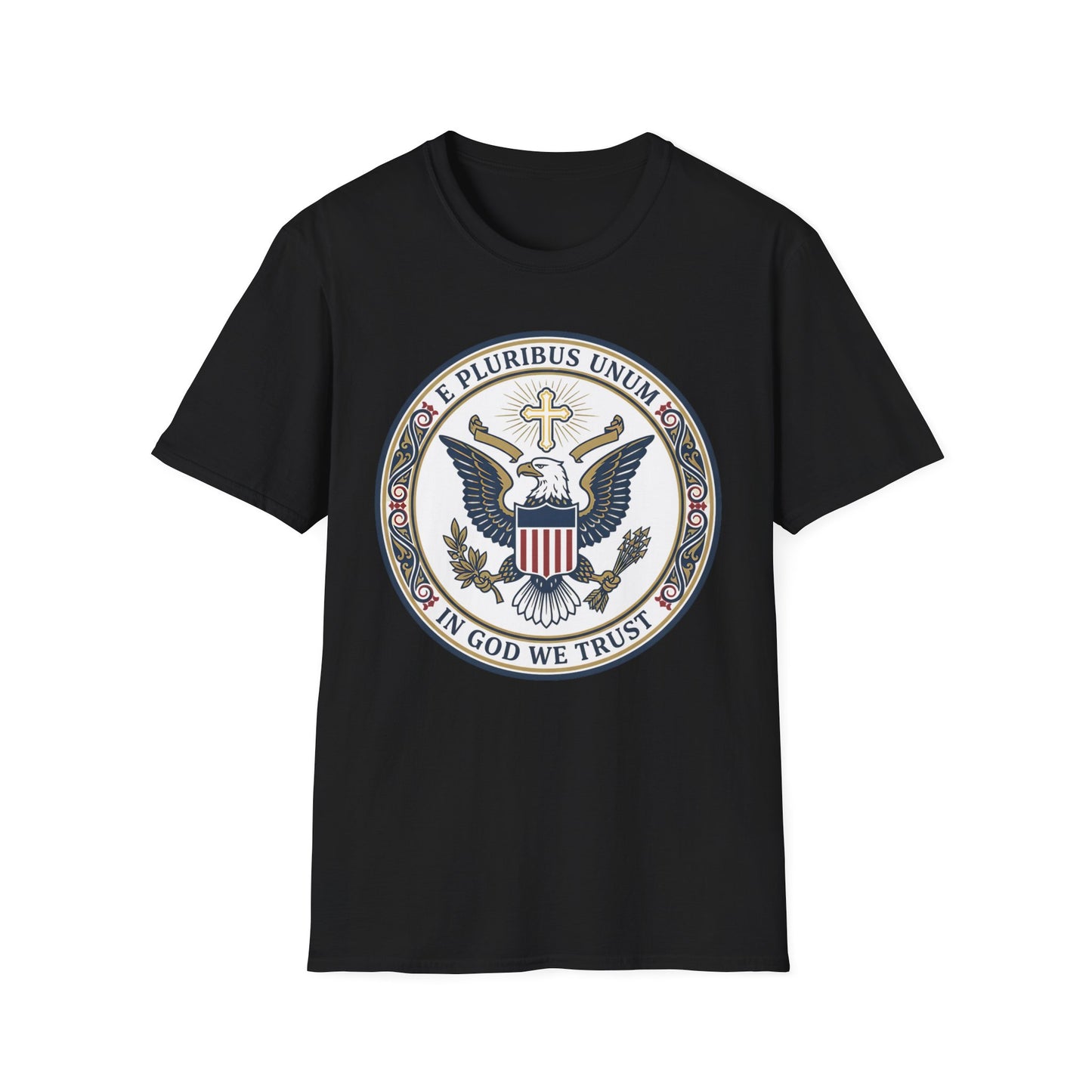 Patriotic Presidential Seal T-Shirt • E Pluribus Unum • In God We Trust