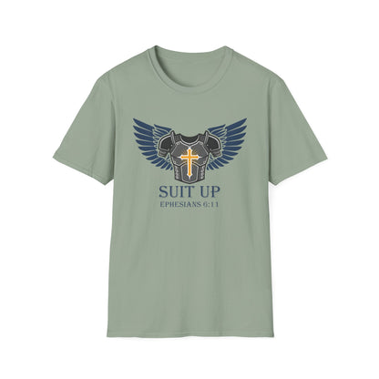 Suit Up Christian Graphic T-Shirt Ephesians 6:11