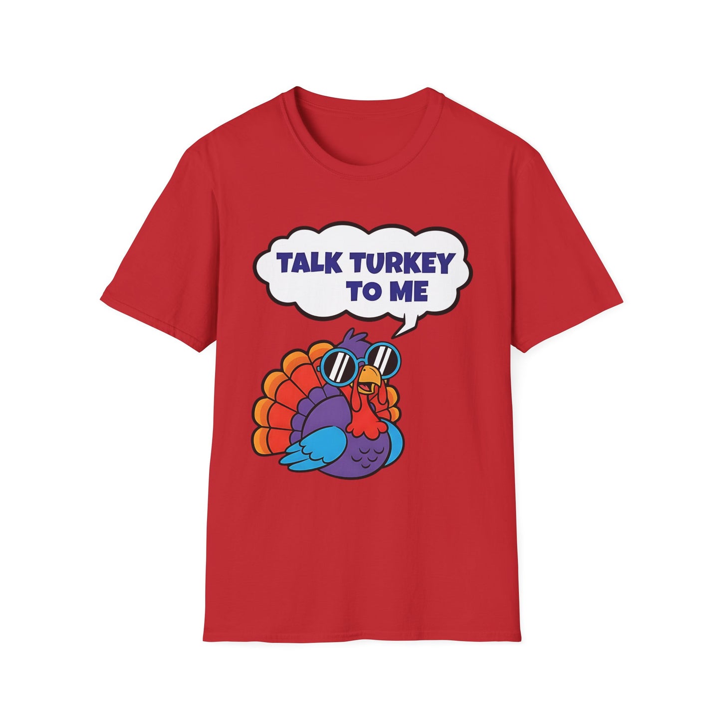 A056 - Talk Turkey to Me Funny Thanksgiving T-Shirt