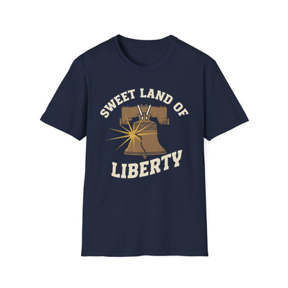 Liberty Bell 'Sweet Land of Liberty' Patriotic T-Shirt