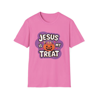 Jesus is My Treat Unisex Softstyle Halloween T-Shirt