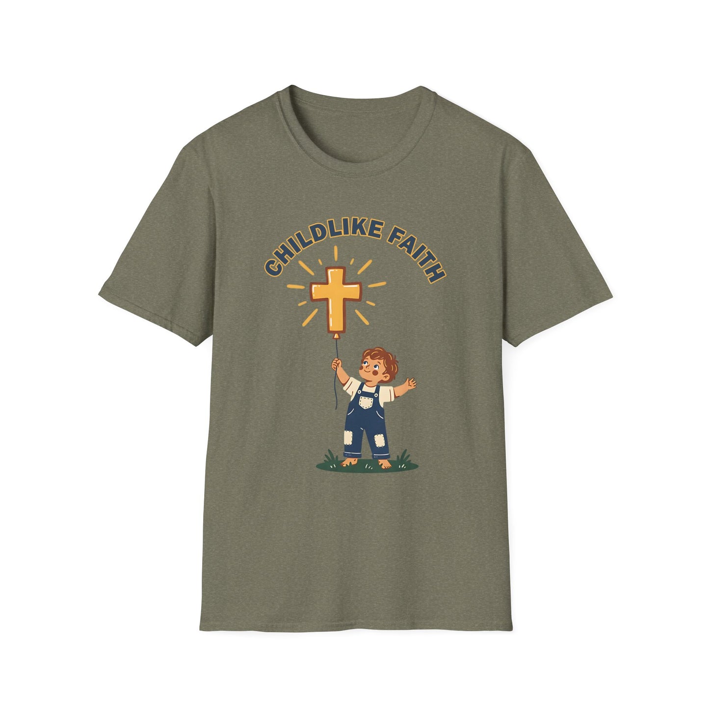 Childlike Faith Unisex Christian T-Shirt