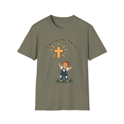 Childlike Faith Unisex Christian T-Shirt