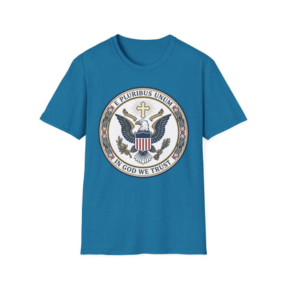 Patriotic Presidential Seal T-Shirt • E Pluribus Unum • In God We Trust