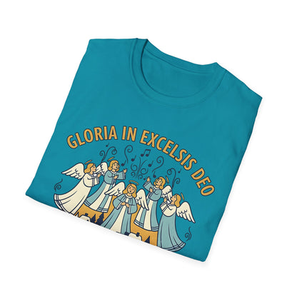 A078 - Gloria in Excelsis Deo Christmas T-Shirt
