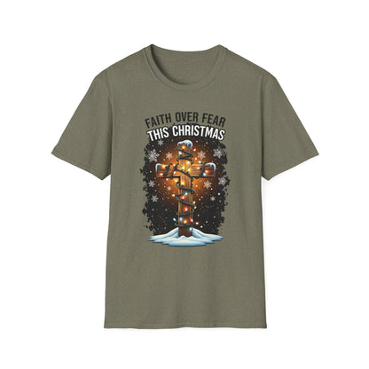 Faith Over Fear This Christmas T-Shirt